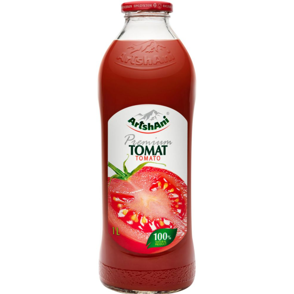 Сок томатный Artshani Premium с мякотью, 1л