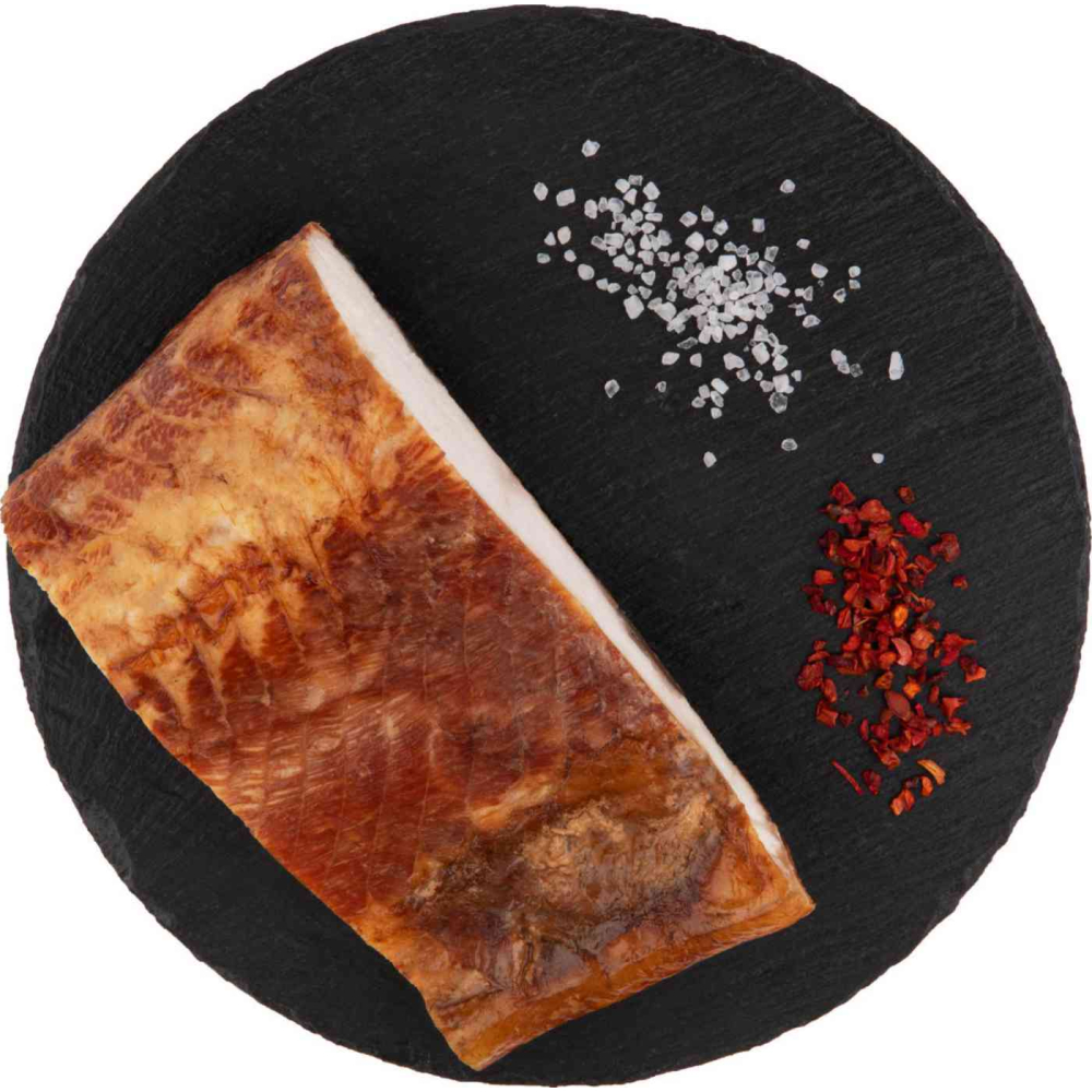Белуга горячего копчения, тушка, кусок, 1кг