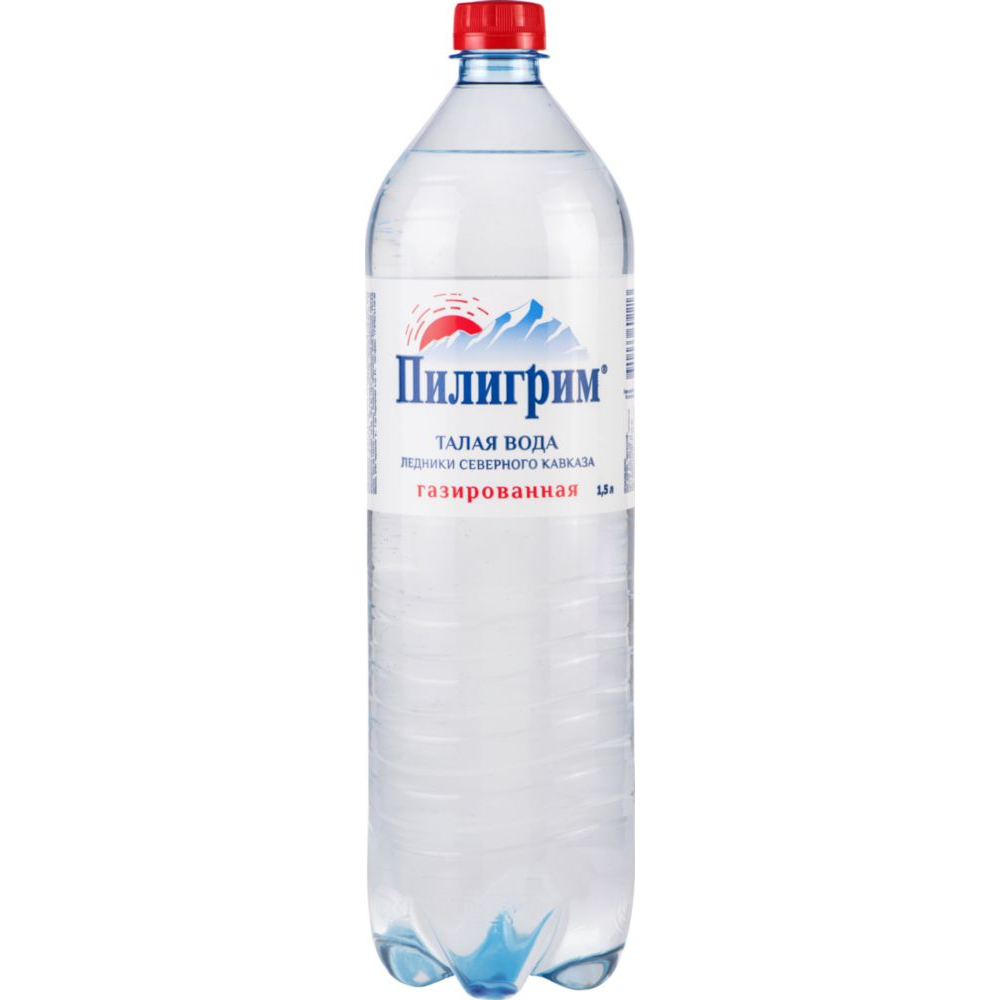 Вода минеральная талая Пилигрим газированная, 1,5л