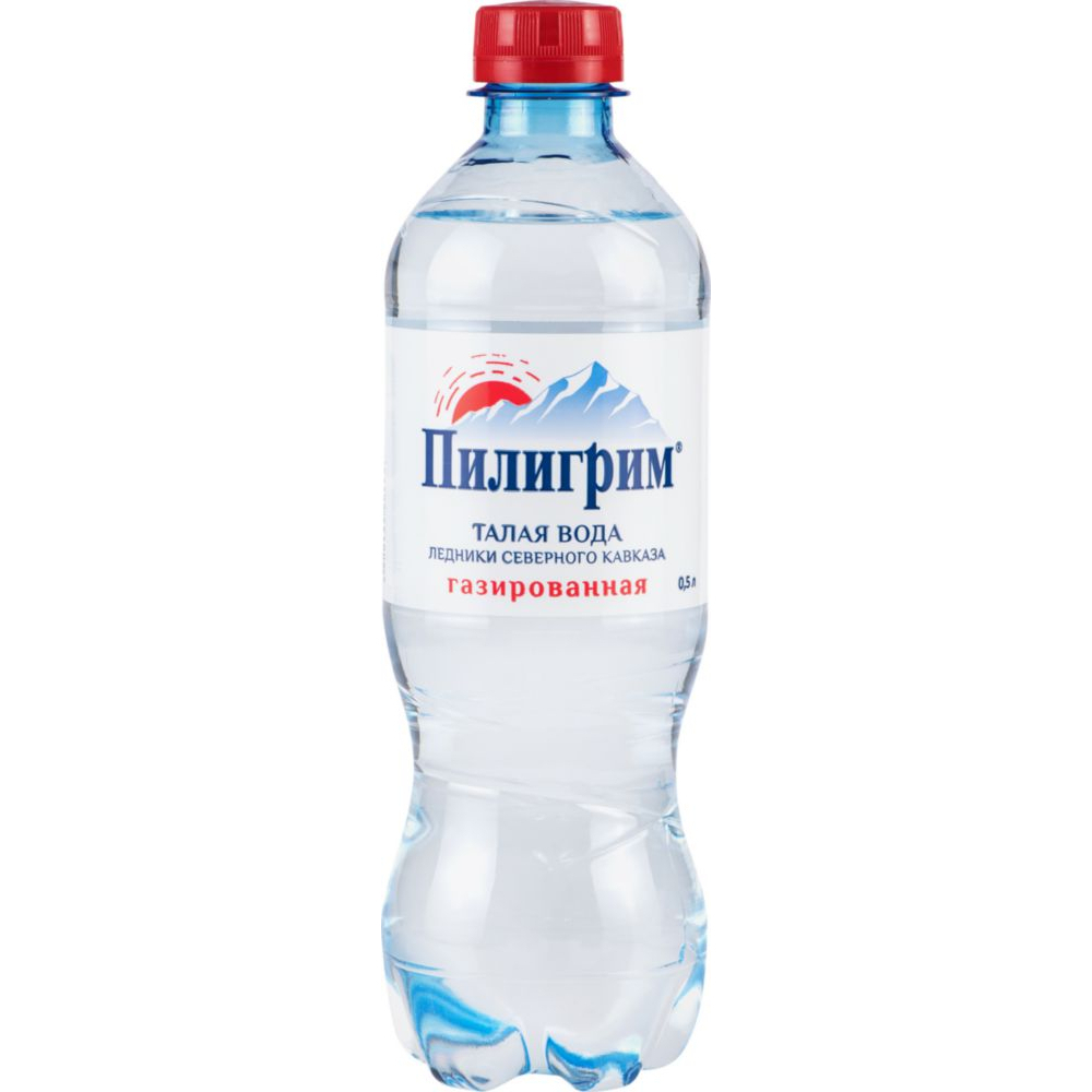 Вода минеральная талая Пилигрим газированная, 0,5л