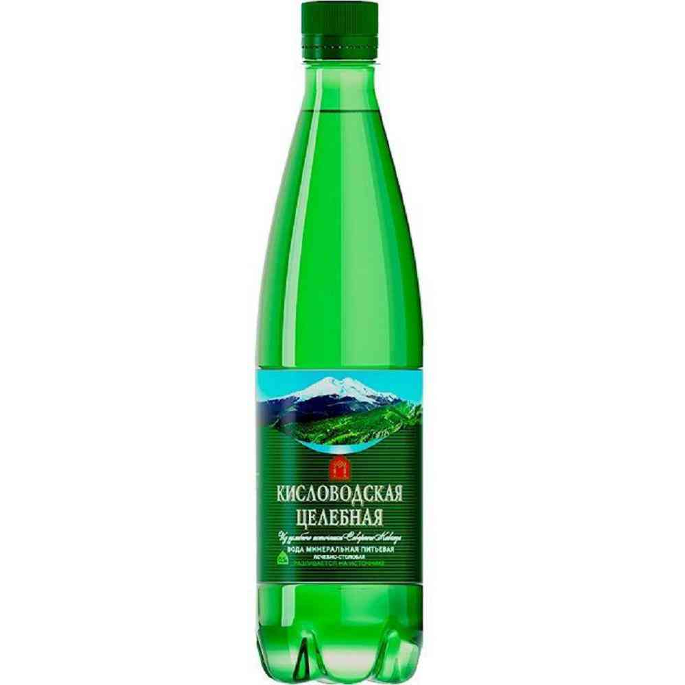 Вода минеральная Кисловодская Целебная газированная, 1,5л