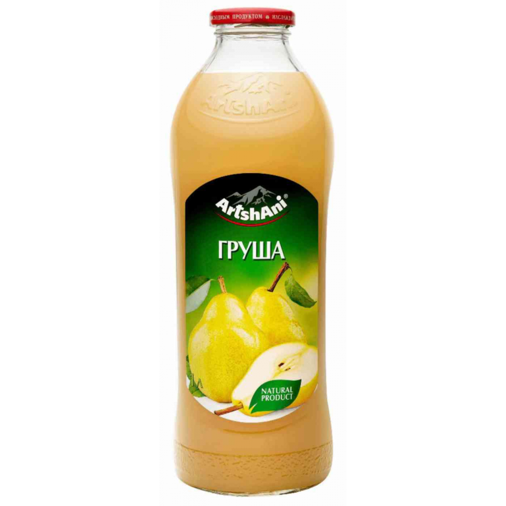 Нектар Artshani Груша с мякотью, 1л