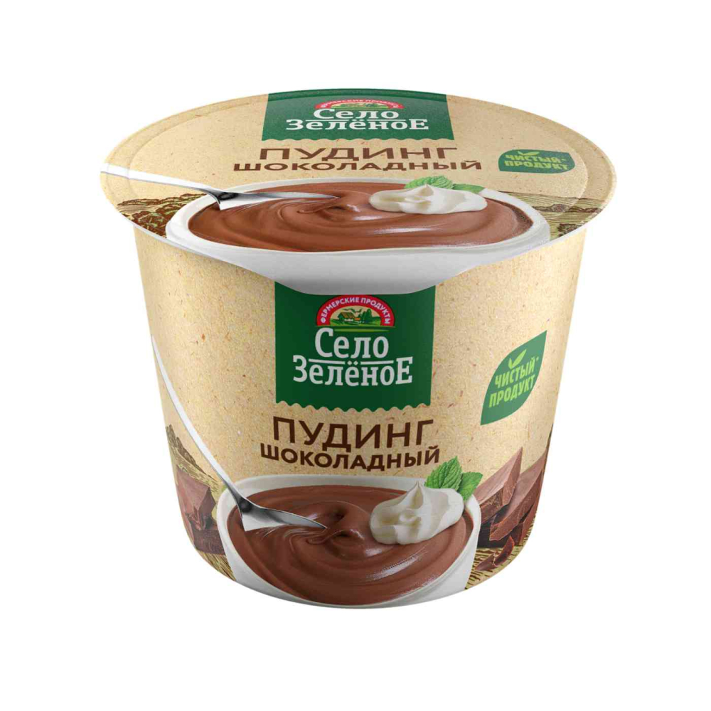 Пудинг Село Зелёное Шоколадный 3%, 120г