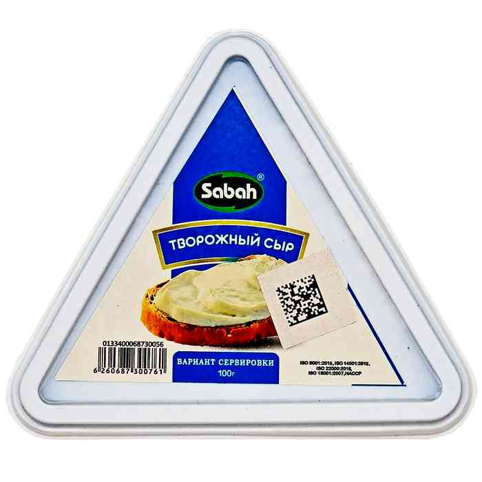 Сыр мягкий творожный Sabah 69%, 100г