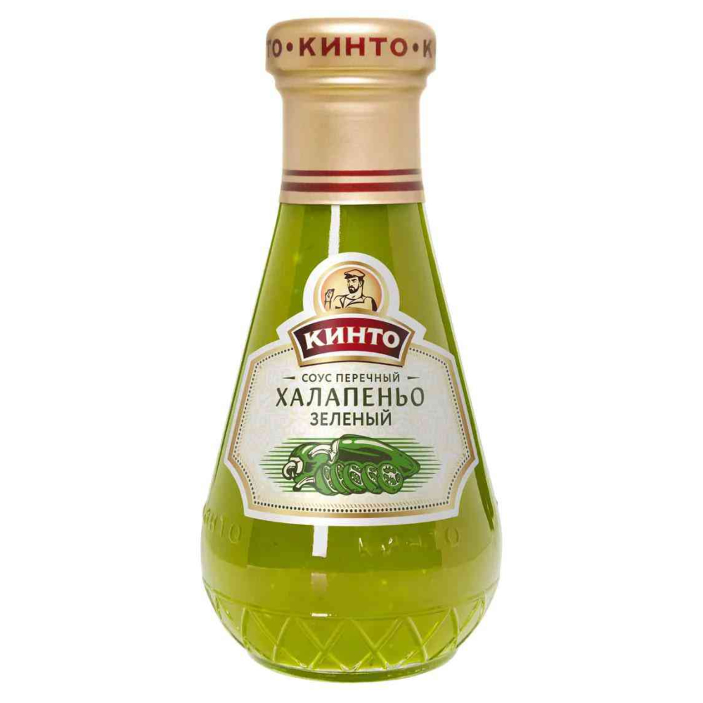Соус Кинто Халапеньо зеленый, 190г