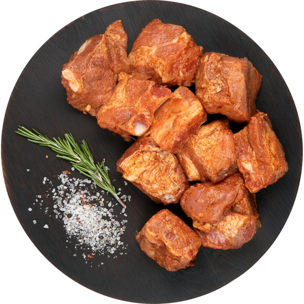 Шашлык из свиной грудинки Глобус на кости, 1кг