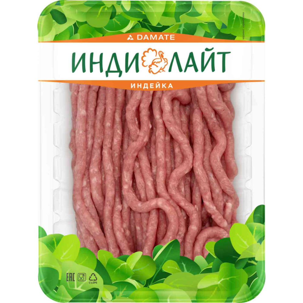 Фарш Индилайт Два мяса индейка-говядина, 400г