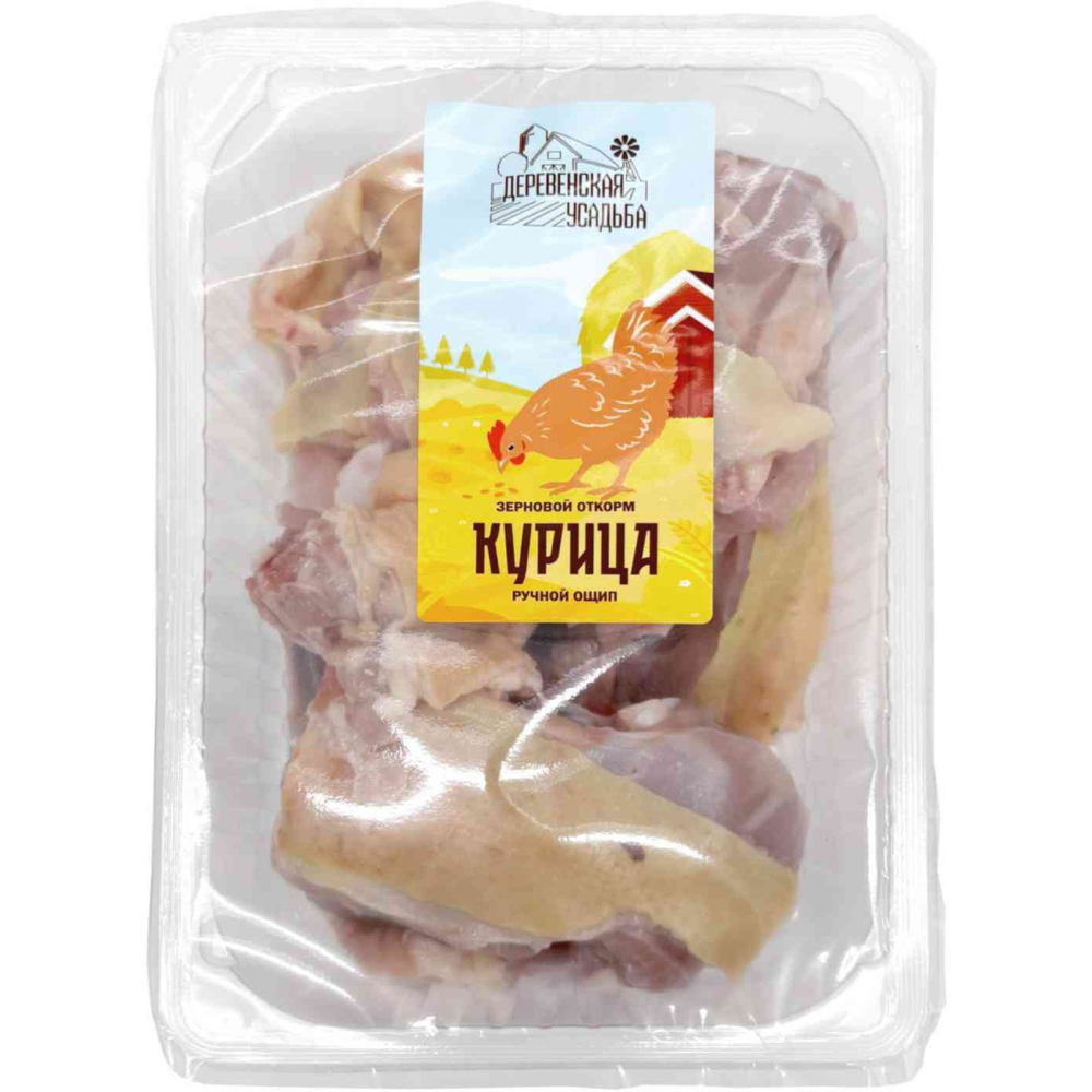 Суповой набор из курицы зернового откорма Деревенская усад, 1кг
