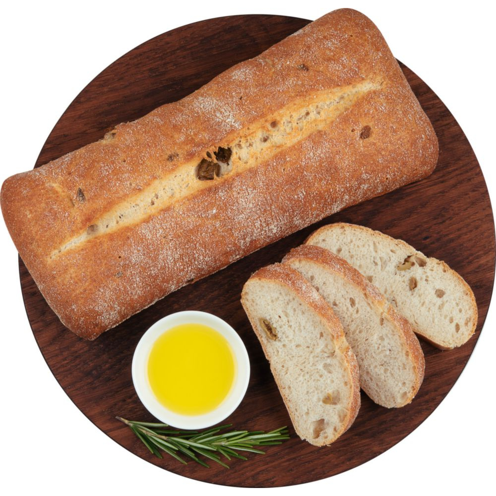 Хлеб Чиабатта с оливками, 260г