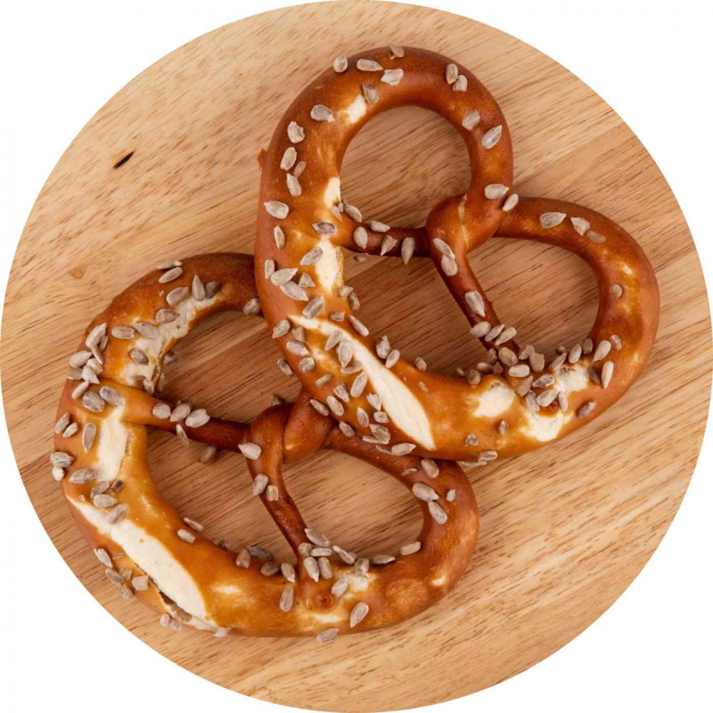 Брецель с семечками, 2 шт. × 80г
