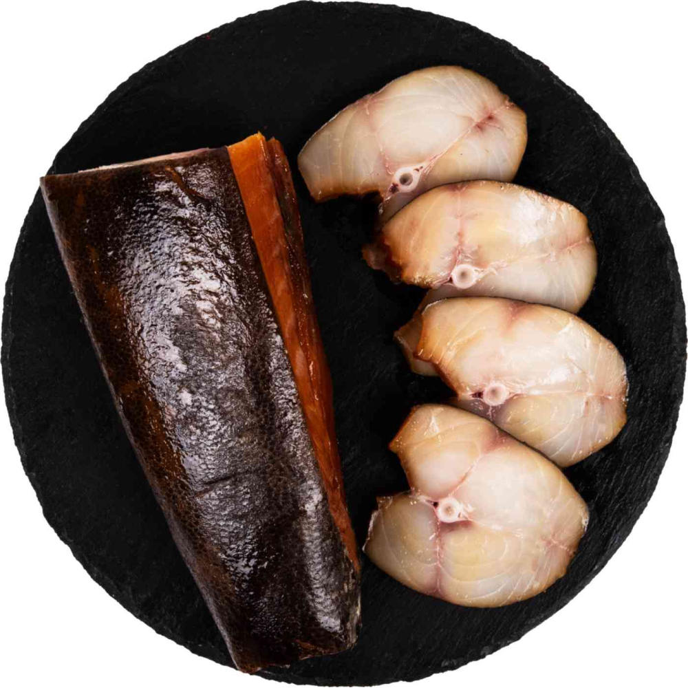 Масляная рыба подкопченная, балык, вес